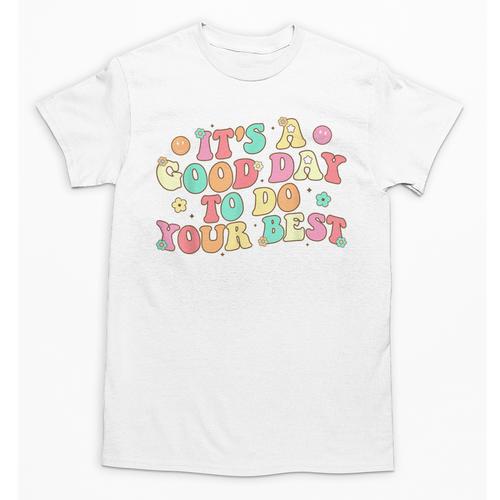 Teacher Testing Shirt It's A Good Day To Do Best Groovy Unisex T-Shirt - teacherstshirts.com DE
