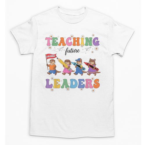 Teaching Future Leaders Otter Back To School Teacher Unisex T-Shirt - teacherstshirts.com DE