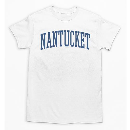 Varsity Grey Nantucket Unisex T-Shirt - Bostonterriersmerch.com
