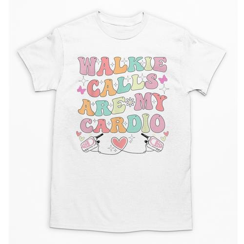 Walkie Calls Are My Cardio Special Education Teacher School Unisex T-Shirt - teacherstshirts.com AU