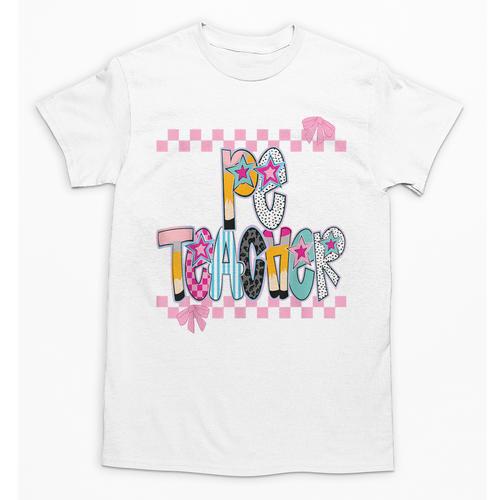 Women PE Teacher Back To School Physical Education Teacher Unisex T-Shirt - teacherstshirts.com AU
