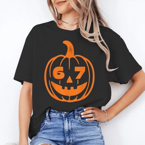 67 Six Seven Halloween Costume For Students Teachers Women's T-Shirt - teacherstshirts.com AU