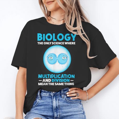 Biology Facts Science Teacher Student Biologist Women's T-Shirt - teacherstshirts.com DE