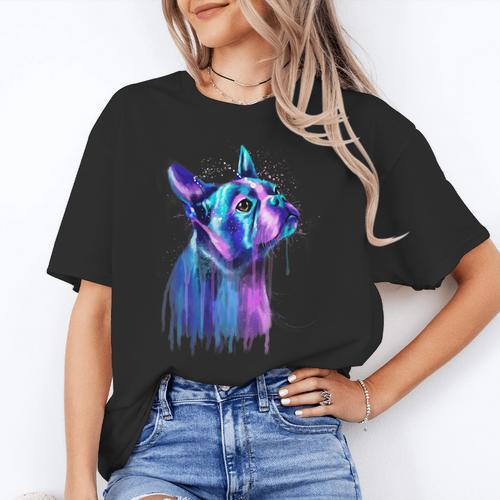 Boston Terrier Dog For a Boston Terrier Mom Women's T-Shirt - Bostonterriersmerch.com