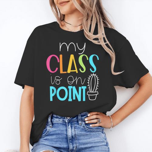 Cactus Teacher Shirt Cute Teacher Shirt Women's T-Shirt - teacherstshirts.com AU