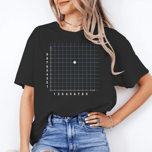 Coordinate 67 Math Teacher Math Joke Women's T-Shirt - teacherstshirts.com