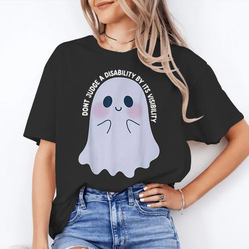 Dont Judge a Disability By Its Visibility Teacher Women's T-Shirt - teacherstshirts.com
