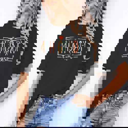 Fourth Grade Teacher 4th Grade Teachers Back To School Women&#x27;s T-Shirt - teacherstshirts.com