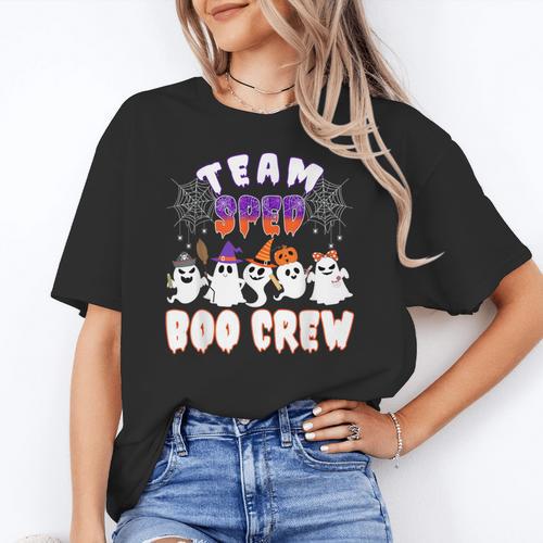 Halloween Costume Team SPED Teacher Special Education Women's T-Shirt - teacherstshirts.com AU