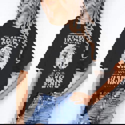 Halloween Teacher Tshirts Zombie Teachers Love Brains Women&#x27;s T-Shirt - teacherstshirts.com