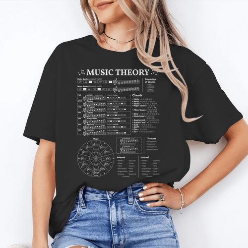 Music Theory Music Teacher Musician Learning School Women's T-Shirt - teacherstshirts.com AU