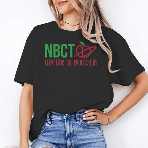 National Board Certified Teacher Minimalist Apple T-Shirt For Men Women Women's T-Shirt - teacherstshirts.com AU