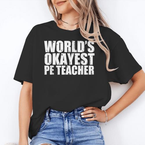 PE Teacher Women's T-Shirt - teacherstshirts.com UK