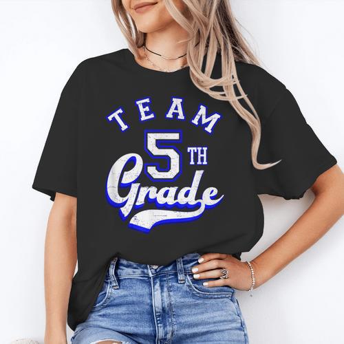 Team 5th Grade Fifth For Teacher Or Students Women's T-Shirt - teacherstshirts.com