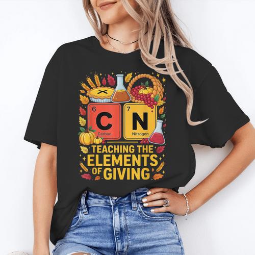 Thanksgiving 67 Meme Science Teacher Periodic Table Women Women's T-Shirt - teacherstshirts.com DE