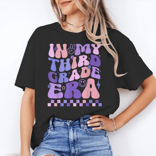 In My Third Grade Era 3rd Grade Teacher Student Boy Girl Women's T-Shirt - teacherstshirts.com UK