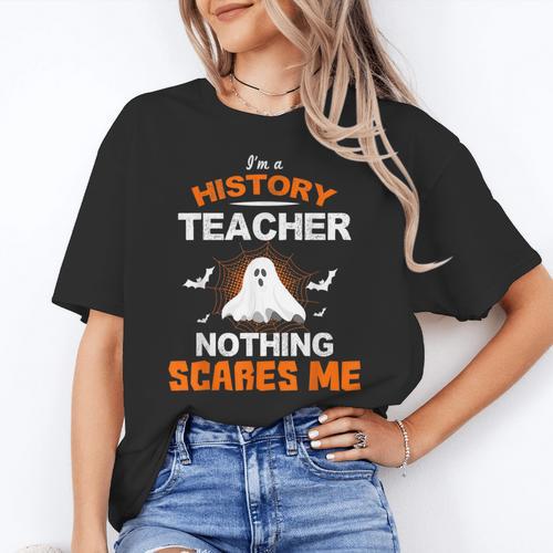 History Teacher School Shirt Halloween Educator Men Women Kids Women's T-Shirt - teacherstshirts.com UK