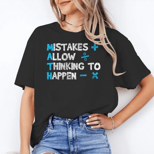 Vintage Math Teacher Saying Women's T-Shirt - teacherstshirts.com AU