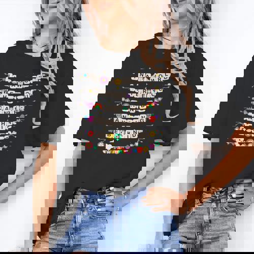 In A World Where You Can Be Anything Be Kind Girls Teachers Women&#x27;s T-Shirt - teacherstshirts.com