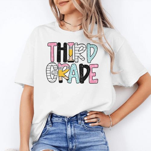 Back To School Third Grade Teacher First Day Of 3rd Grade Women's T-Shirt - teacherstshirts.com AU