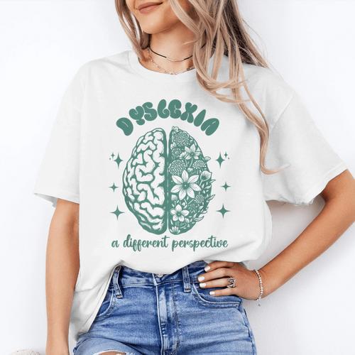 Dyslexia A Different Perspective Dyslexia Specialist Teacher Women's T-Shirt - teacherstshirts.com AU