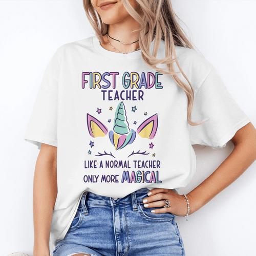 First Grade Teacher Definition Women's T-Shirt - teacherstshirts.com