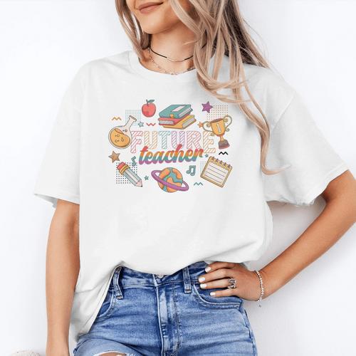 Future Teacher Costume For Kids Women's T-Shirt - teacherstshirts.com