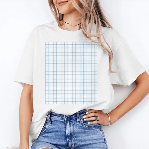 Graph Paper Engineer Architecture Math Teacher Costume Women's T-Shirt - teacherstshirts.com