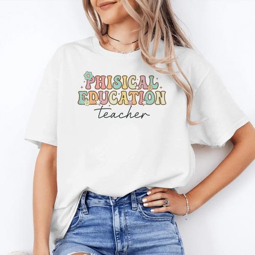 PE Teacher Back To School Physical Education Teacher Women's T-Shirt - teacherstshirts.com AU
