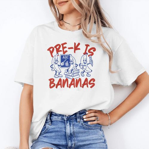 Pre-K Is Bananas Teacher Back To School Chaos Coordinator Women's T-Shirt - teacherstshirts.com DE