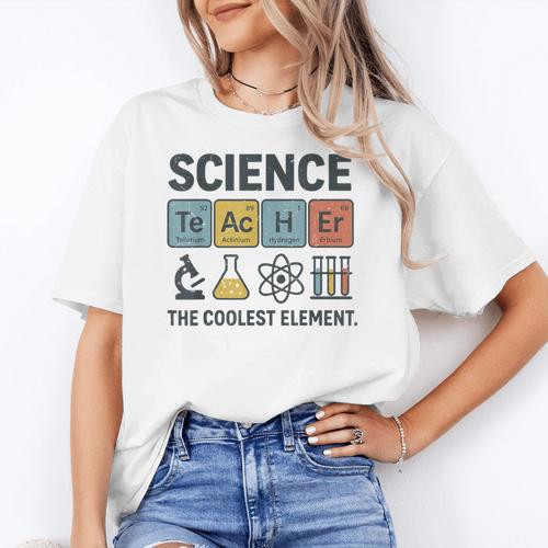 Science Teacher Periodic Table Jokes Chemistry Pun Women's T-Shirt - teacherstshirts.com