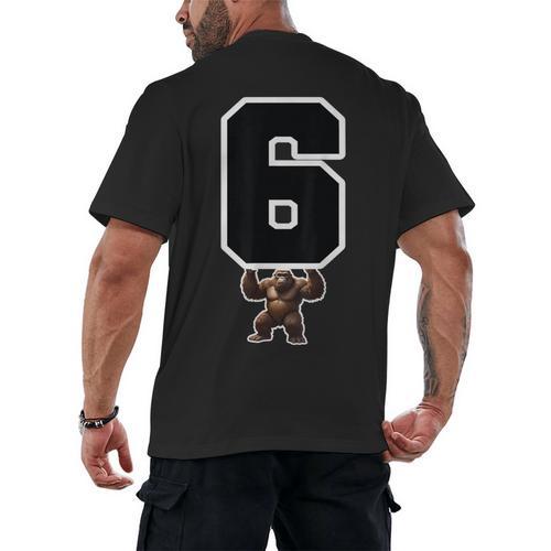 6 7 Matching Teachers Halloween Costume Gorilla Men's Back Print T-Shirt - teacherstshirts.com AU