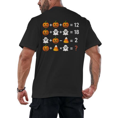 6 7 Meme 67 Halloween Order Of Operations Math Teacher Men's Back Print T-Shirt - teacherstshirts.com