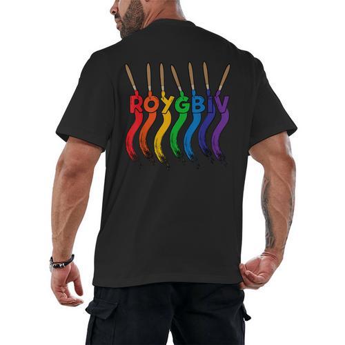 Art Teacher For Women Art Teacher Clothes Men's Back Print T-Shirt - teacherstshirts.com DE