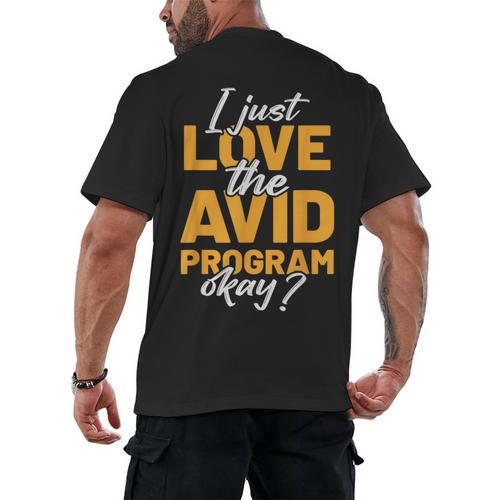 AVID Team Appreciation Essentials AVID Program Teacher Men's Back Print T-Shirt - teacherstshirts.com AU