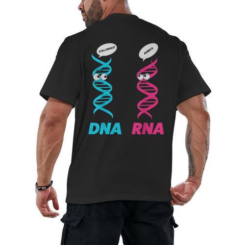 Biology Teacher DNA RNA Student Science Biologist Men Women Men's Back Print T-Shirt - teacherstshirts.com AU