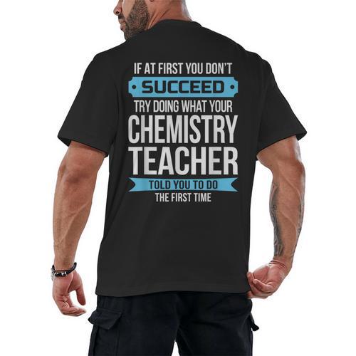 Chemistry Teacher Appreciation Men Women T-Shirt Men's Back Print T-Shirt - teacherstshirts.com AU