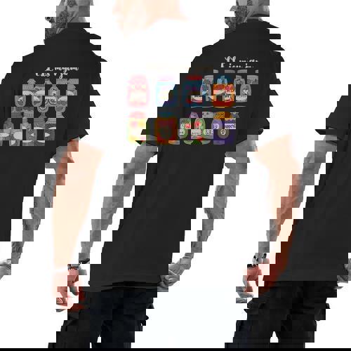 ELL Is My Jam English Language Learner Aide ELL Teacher Men&#x27;s Back Print T-Shirt - teacherstshirts.com