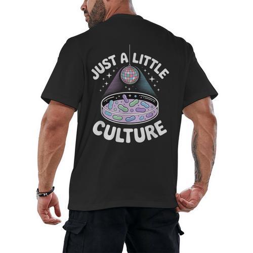 Microbiology Lab Love Culture Biology Teacher Lab Tech Men's Back Print T-Shirt - teacherstshirts.com DE