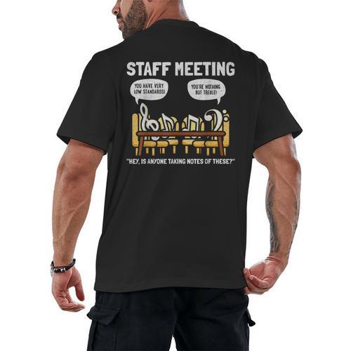 Music Theory Musician Music Teacher Musical Notes For Men Women Girls Kids Men's Back Print T-Shirt - teacherstshirts.com UK