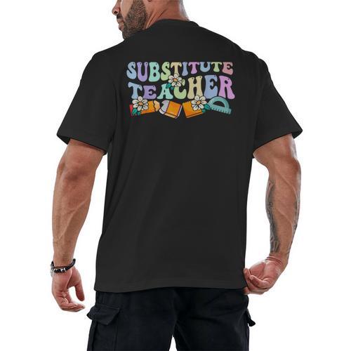 Representation Teacher Women School Class Representation Teacher Men's Back Print T-Shirt - teacherstshirts.com UK