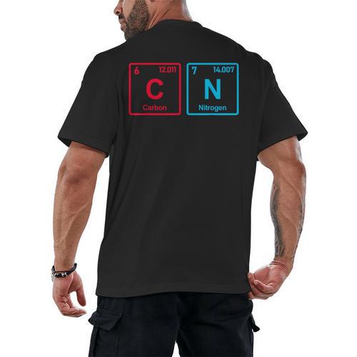 Six Seven Meme 6 7 Science Teacher 6-7 Periodic Table Men's Back Print T-Shirt - teacherstshirts.com CA