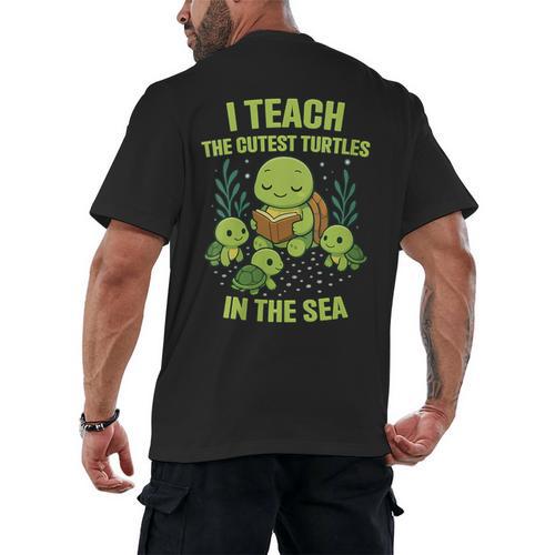 Teachers Day Men's Back Print T-Shirt - teacherstshirts.com