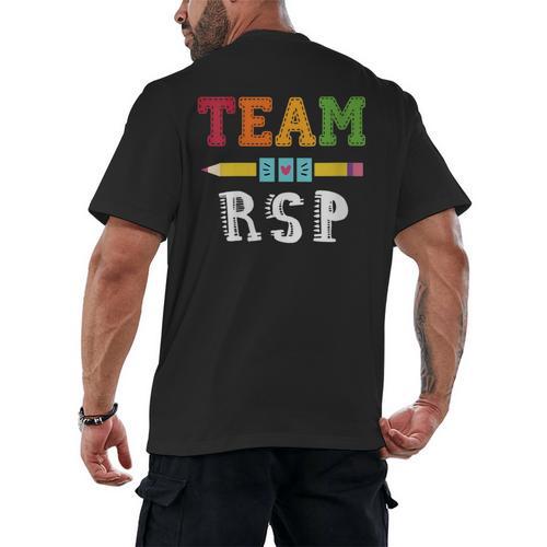 Team RSP RSP Teacher Kindergarten Teacher Men's Back Print T-Shirt - teacherstshirts.com