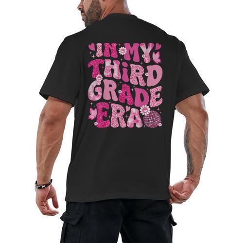 In My Third Grade Era Teachers Women Back To School Girls Men's Back Print T-Shirt - teacherstshirts.com AU