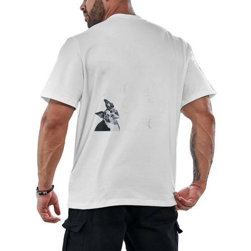 Boston Terrier Reading Books Love My Dog Men Women Kids T-Shirt Men's Back Print T-Shirt - Bostonterriersmerch.com