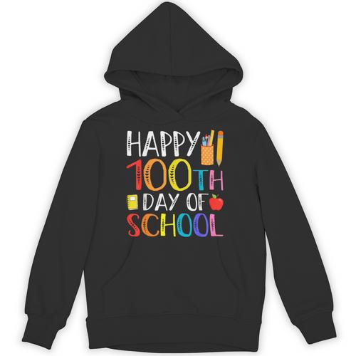 100 Days Of School Teacher And Student Unisex Hoodie - teacherstshirts.com AU