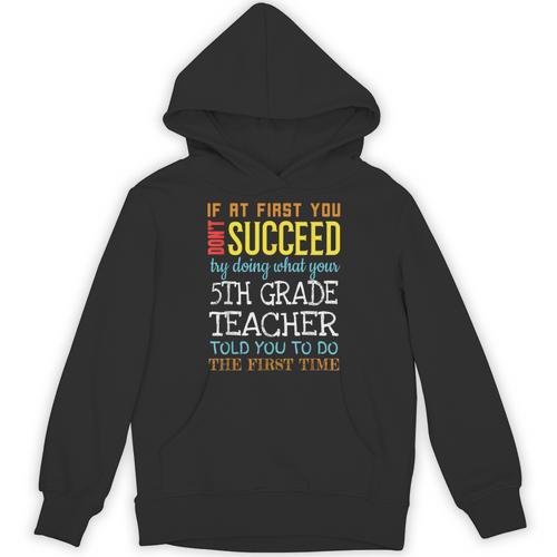 5th Grade Teacher Appreciation Unisex Hoodie - teacherstshirts.com CA