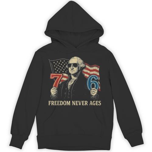 6-7 7-6 George Washington Freedom For Teachers Unisex Hoodie - teacherstshirts.com CA