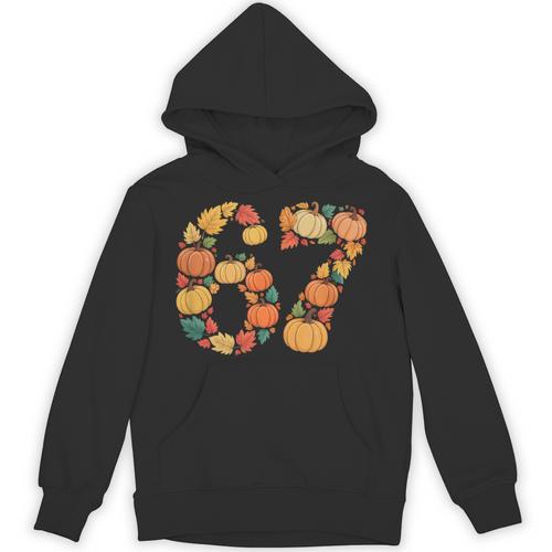 67 6 7 Fall Leaves For Teachers 67 Teacher Unisex Hoodie - teacherstshirts.com UK